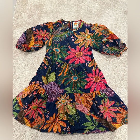 FARM Rio Colorful Floral Mini Dress - Picture 2 of 5